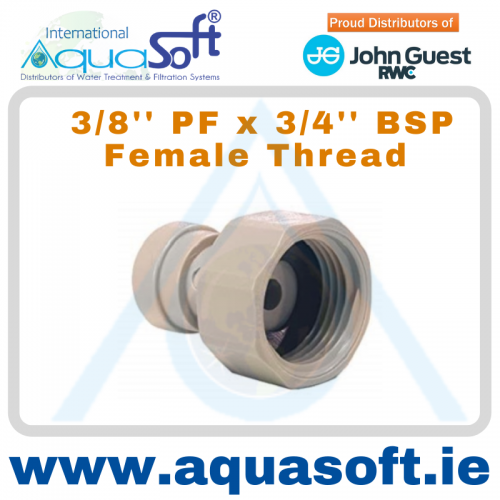 3/8'' PF x 3/4'' BSP Female Thread - CI321216FS